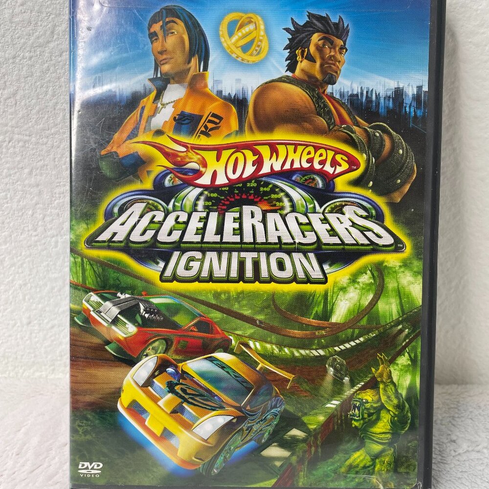 Hot Wheels AcceleRacers, Vol. 1: Ignition (DVD, 2005) (Tested & Working) OOP